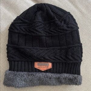 Black Knit Beanie